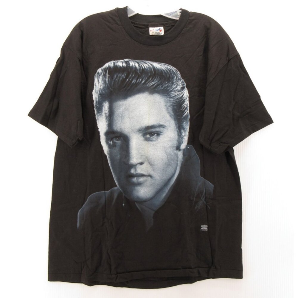 Vintage Elvis Presley Shirt Large 90s Winterland 1994 Rock Hanes Usa *